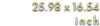20.47 x 12.60 inch